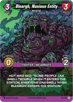 Bleargh, Noxious Entity