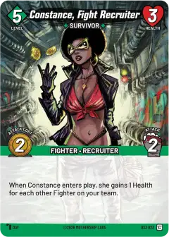 Constance, Fight Recruiter
