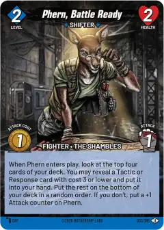 Phern, Battle Ready