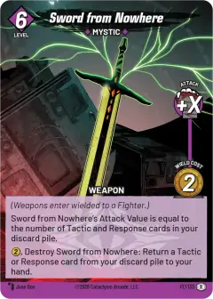 Sword from Nowhere